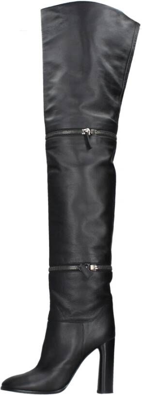 Casadei Laarzen Zwart Black Dames