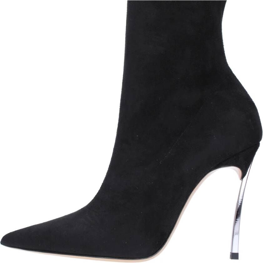 Casadei Laarzen Zwart Black Dames