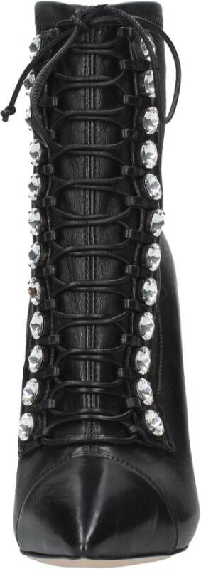 Casadei Laarzen Zwart Black Dames