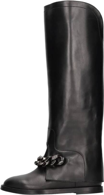 Casadei Laarzen Zwart Black Dames