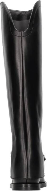 Casadei Laarzen Zwart Black Dames