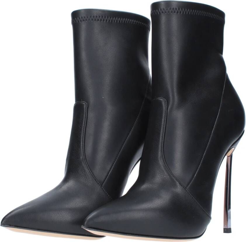 Casadei Laarzen Zwart Black Dames