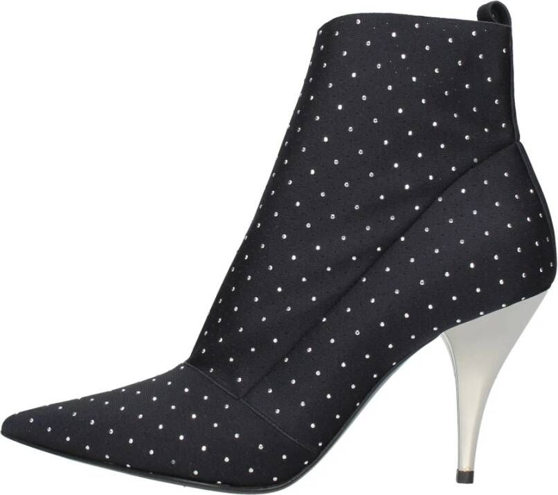 Casadei Laarzen Zwart Black Dames