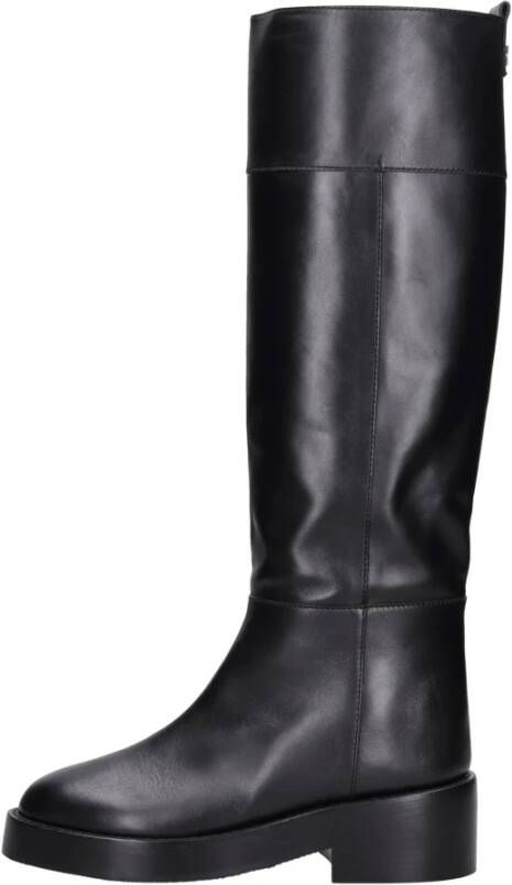 Casadei Laarzen Zwart Black Dames