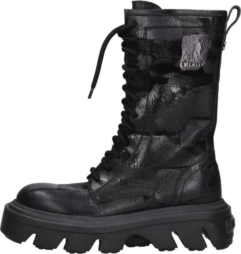 Casadei Laarzen Zwart Black Dames