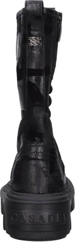 Casadei Laarzen Zwart Black Dames