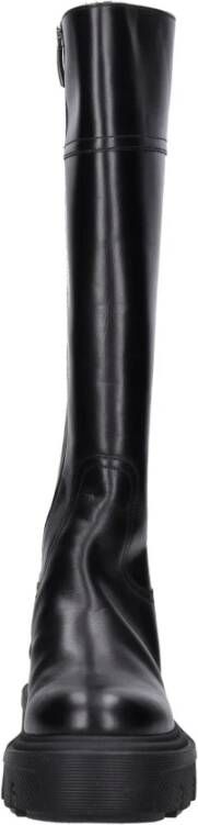 Casadei Laarzen Zwart Black Dames