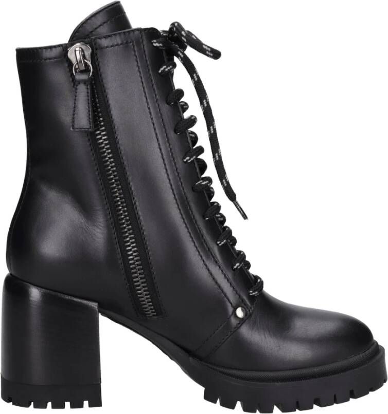 Casadei Laarzen Zwart Black Dames