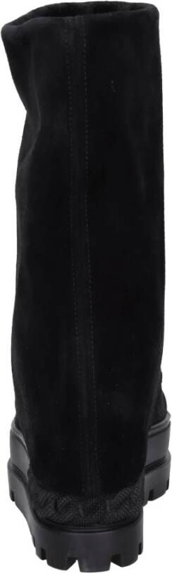 Casadei Laarzen Zwart Black Dames