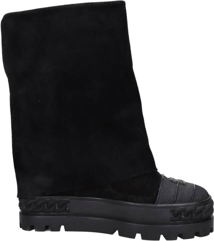 Casadei Laarzen Zwart Black Dames