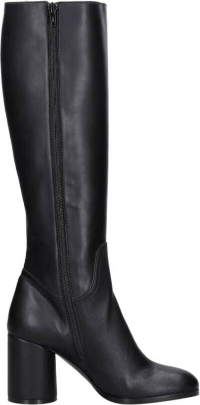 Casadei Laarzen Zwart Black Dames