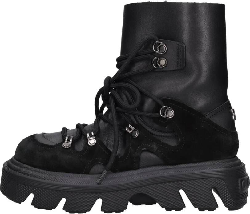 Casadei Laarzen Zwart Black Dames