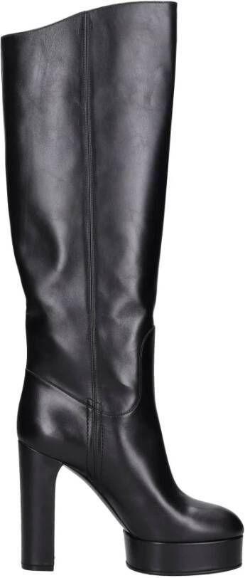 Casadei Laarzen Zwart Black Dames