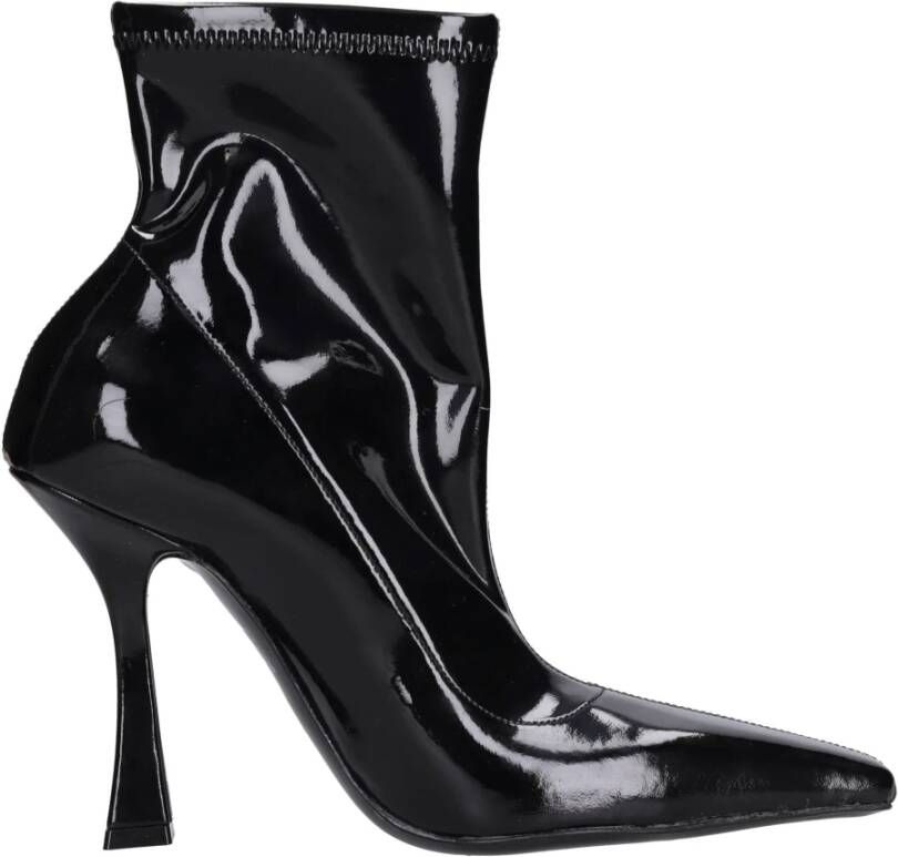 Casadei Laarzen Zwart Black Dames