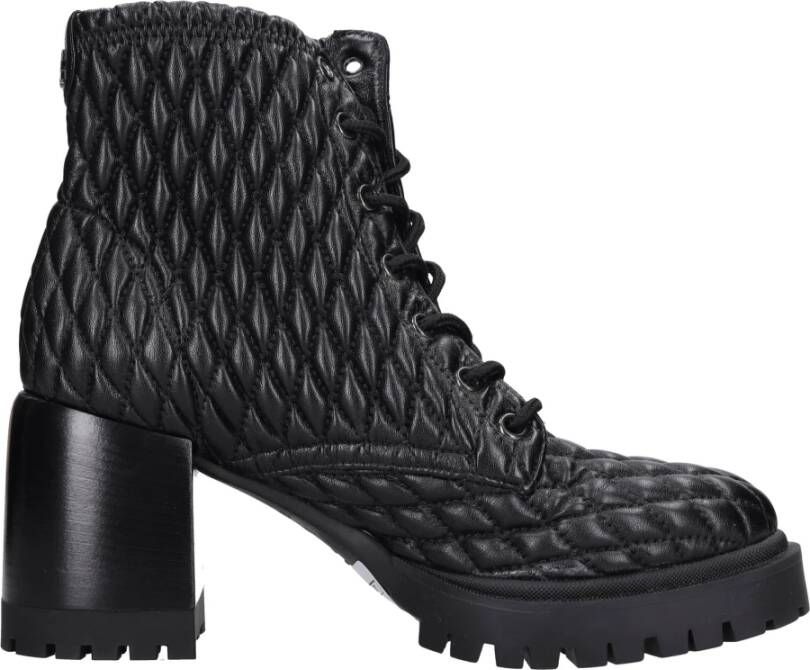 Casadei Laarzen Zwart Black Dames