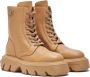 Casadei Lace-up Boots Beige Dames - Thumbnail 2