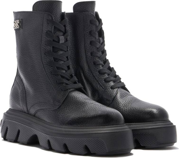 Casadei Lace-up Boots Black Dames