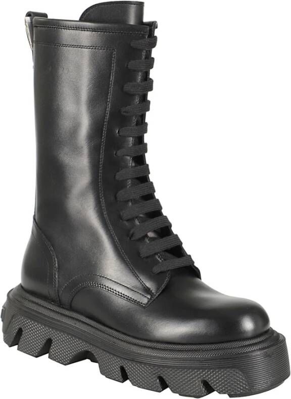 Casadei Lace-up Boots Black Dames