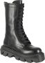 Casadei Lace-up Boots Black Dames - Thumbnail 2