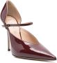 Casadei Bordeaux Stiletto Hoge Hakken Brown Dames - Thumbnail 3