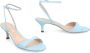 Casadei Leren sandalen met verstelbare voorkantband Blue Dames - Thumbnail 2