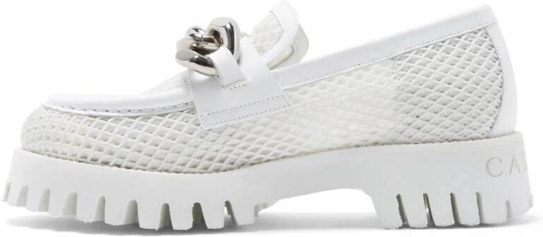 Casadei Mesh Loafers White Dames