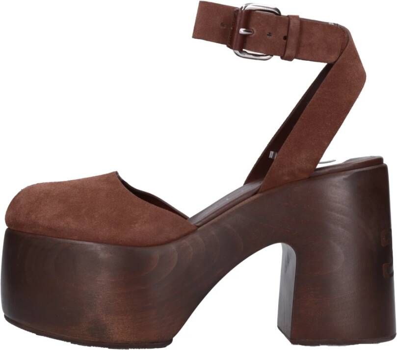 Casadei Met hak bruin Brown Dames