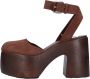 Casadei Met hak bruin Brown Dames - Thumbnail 2