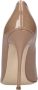 Casadei Julia glanzende stiletto pumps Beige Dames - Thumbnail 9