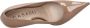 Casadei Julia glanzende stiletto pumps Beige Dames - Thumbnail 12