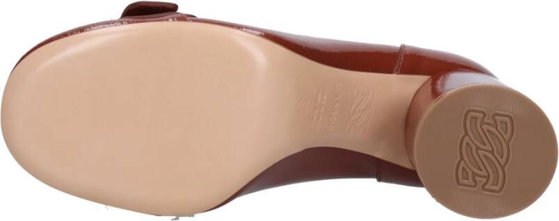 Casadei Met hak bruin Brown Dames