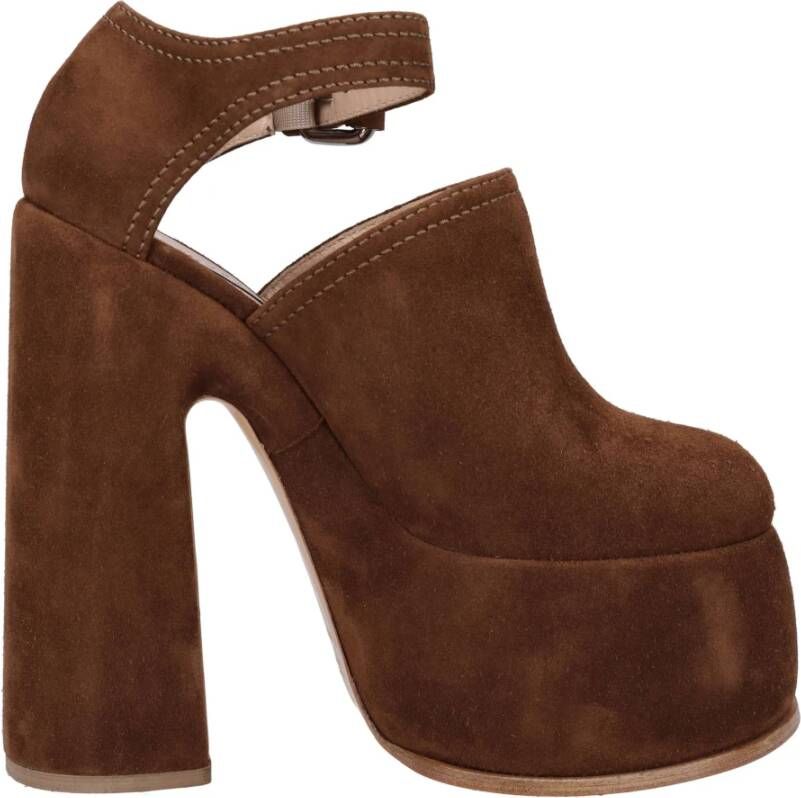 Casadei Met hak Bruin Brown Dames