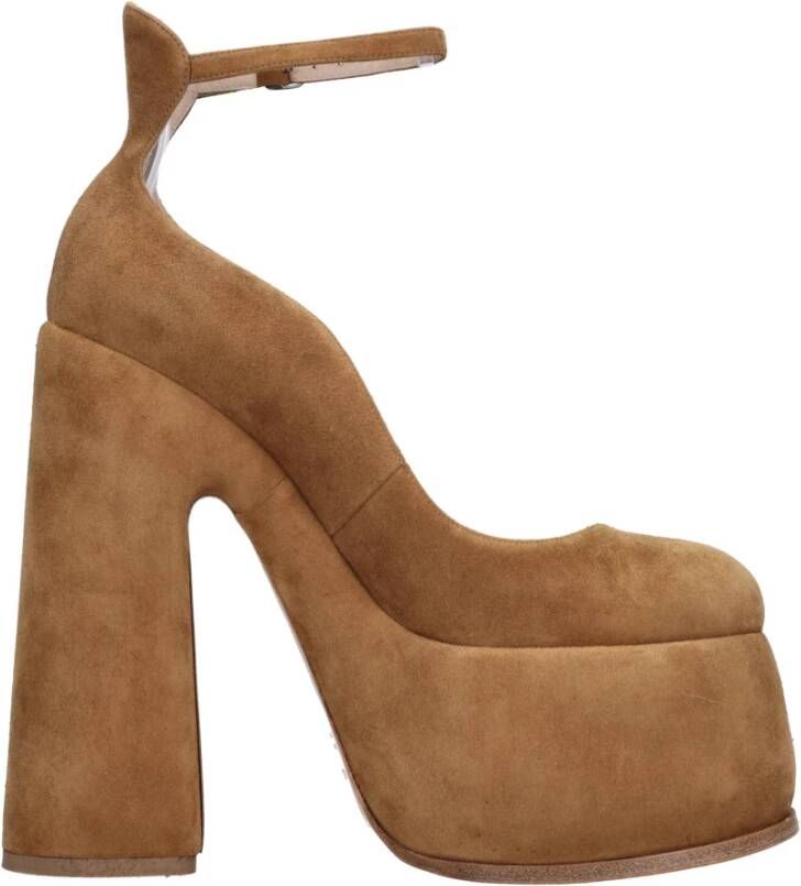 Casadei Met hak bruin Brown Dames