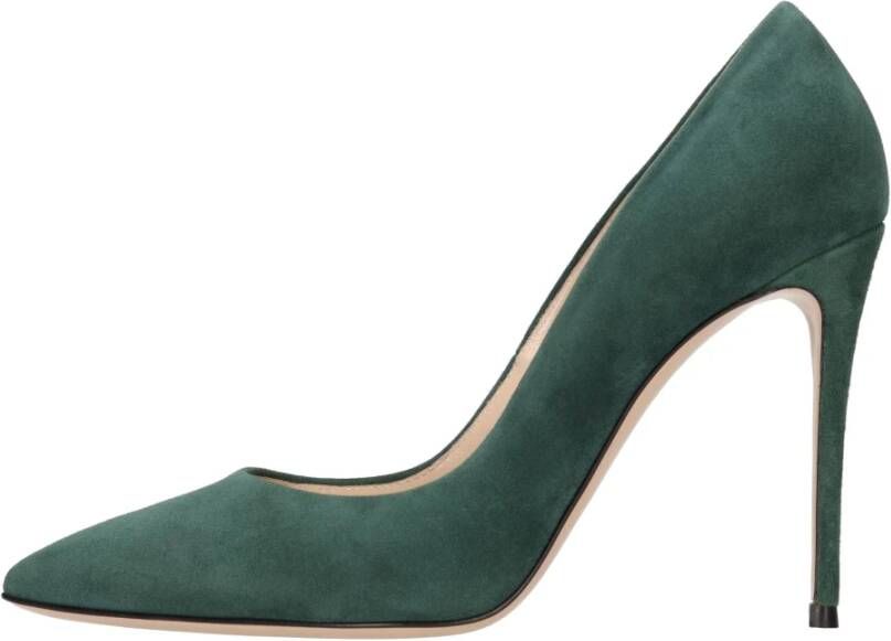 Casadei Met hak groen Green Dames