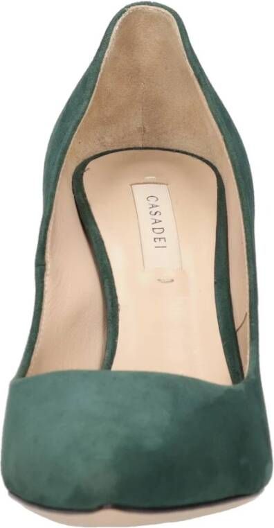 Casadei Met hak groen Green Dames