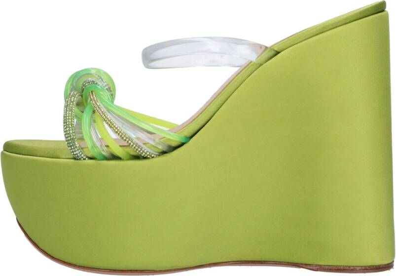 Casadei Met hak Groen Green Dames