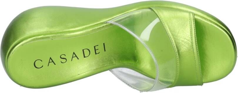 Casadei Met hak Groen Green Dames