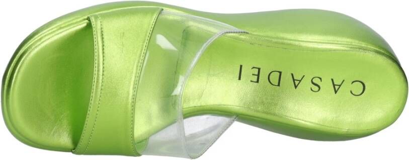 Casadei Met hak Groen Green Dames