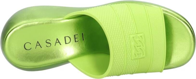 Casadei Met hak Groen Green Dames