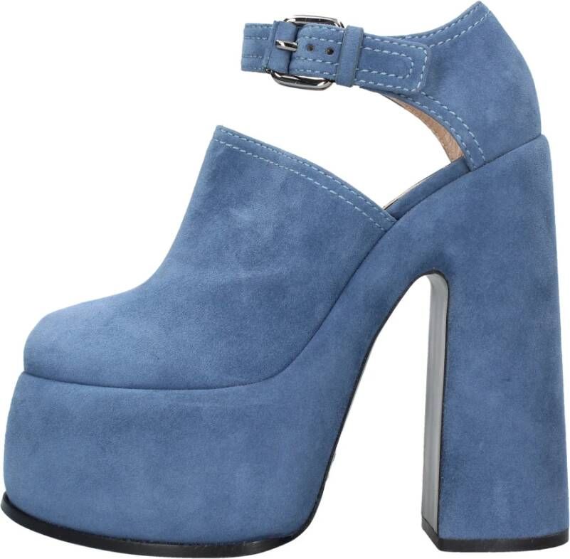 Casadei Met hak Helder Blauw Blue Dames