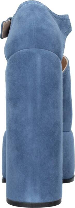 Casadei Met hak Helder Blauw Blue Dames