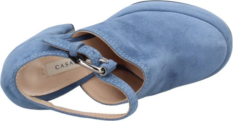 Casadei Met hak Helder Blauw Blue Dames