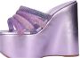 Casadei Met hak Lila Purple Dames - Thumbnail 7