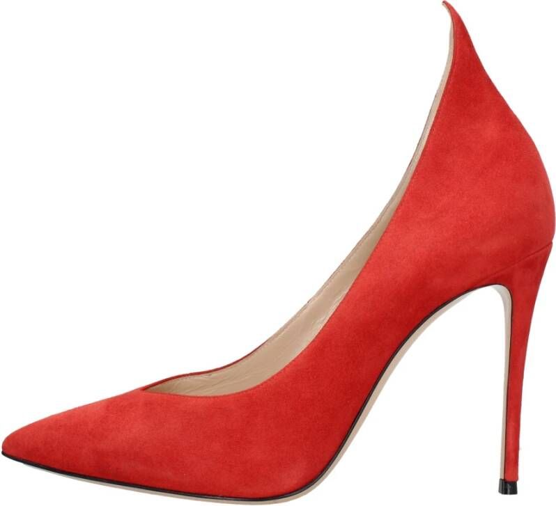 Casadei Met Hak Rood Red Dames