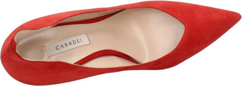 Casadei Met Hak Rood Red Dames