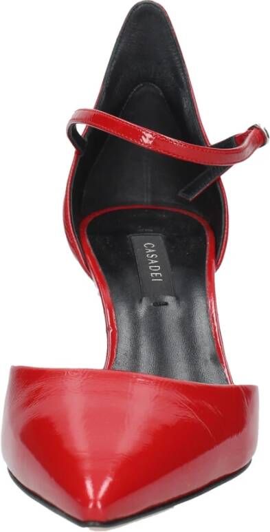 Casadei Met Hak Rood Red Dames