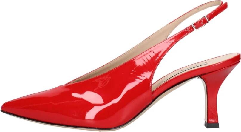 Casadei Met Hak Rood Red Dames