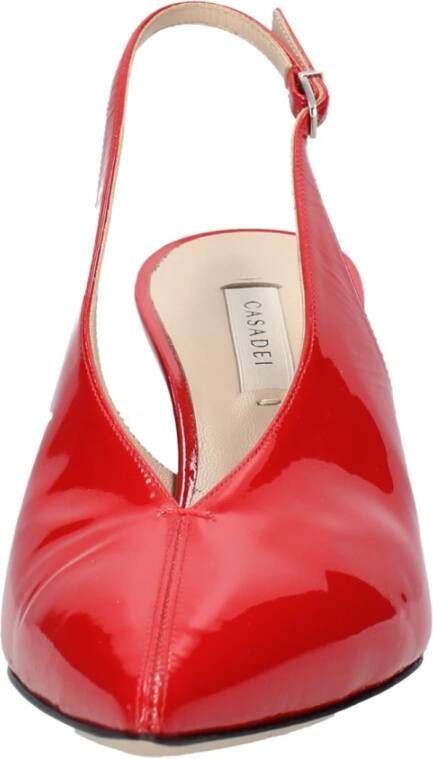 Casadei Met Hak Rood Red Dames