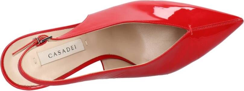 Casadei Met Hak Rood Red Dames