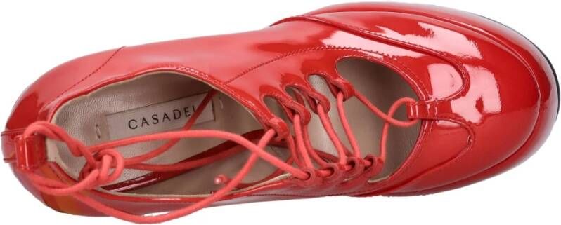 Casadei Met Hak Rood Red Dames